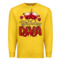 Birthday Diva Premium Sweatshirt | Teevron