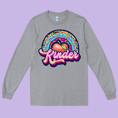 Kinder Long Sleeve Tee Designed By Jahusdesignshop
