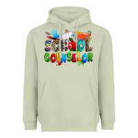 Matcha school counselor Heavyweight Hoodie - NancyCooperArtShop