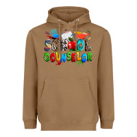 Toasted Coconut school counselor Heavyweight Hoodie - NancyCooperArtShop