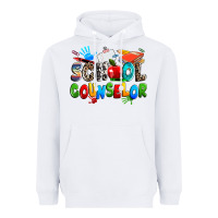 White school counselor Heavyweight Hoodie - NancyCooperArtShop