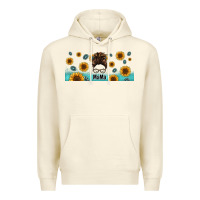 Sandshell western mama messy bun Premium Hoodie - Jasminsmagicworld
