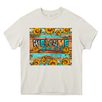 Cream Welcome fall Heavy Core Tee - Artiststas