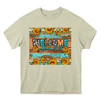 Mossy Welcome fall Heavy Core Tee - Artiststas