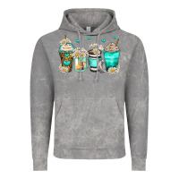 Cloud Rock daisy coffee cups Vintage Hoodie - Zillion Design Studio
