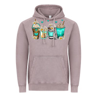 Vintage Zinc daisy coffee cups Vintage Hoodie - Zillion Design Studio