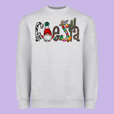 Fiesta Heavyweight Sweatshirt Designed By Cowhidedigitalart