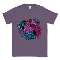 Lavender halloween patch  1 Classic Tee - BundleAndBundleShop