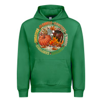 Emerald Bonfires flannels smores campfires pumpkin Urban Hoodie - NancyCooperArtShop