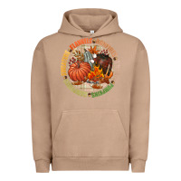 Pigment Burro Bonfires flannels smores campfires pumpkin Urban Hoodie - NancyCooperArtShop