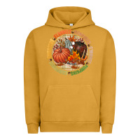 Pigment Peanut Butter Bonfires flannels smores campfires pumpkin Urban Hoodie - NancyCooperArtShop
