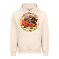 Sandshell Bonfires flannels smores campfires pumpkin Urban Hoodie - NancyCooperArtShop