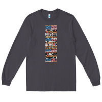 Smoke usa flag and western patterns  penwraps Long Sleeve Tee - Artiststas