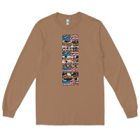 Toasted Coconut usa flag and western patterns  penwraps Long Sleeve Tee - Artiststas
