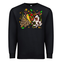 Black hair stylist with christmas tree Premium Sweatshirt - MaliasSmallBusiness