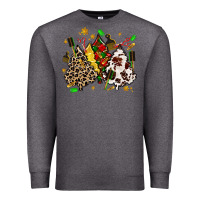 Charcoal Heather hair stylist with christmas tree Premium Sweatshirt - MaliasSmallBusiness