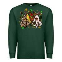 Sports Green hair stylist with christmas tree Premium Sweatshirt - MaliasSmallBusiness