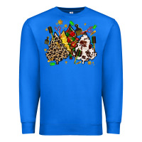 True Royal hair stylist with christmas tree Premium Sweatshirt - MaliasSmallBusiness