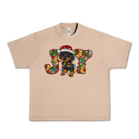 Burro dachshund puppy christmas joy Urban Heavy Tee - BarkalooDesign