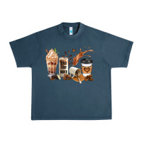 Midnight Navy black every month melanin coffee cups Urban Heavy Tee - JahusDesignShop