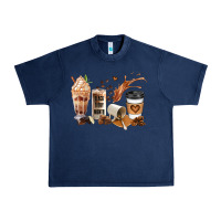 Navy black every month melanin coffee cups Urban Heavy Tee - JahusDesignShop