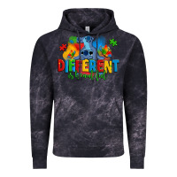 Cloud Black different is beautiful autism stitch Vintage Hoodie - Zillion Design Studio
