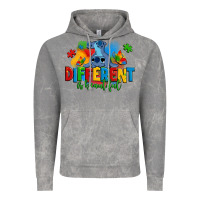 Cloud Rock different is beautiful autism stitch Vintage Hoodie - Zillion Design Studio