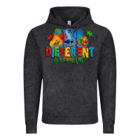 Vintage Black different is beautiful autism stitch Vintage Hoodie - Zillion Design Studio