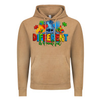 Vintage Camel different is beautiful autism stitch Vintage Hoodie - Zillion Design Studio