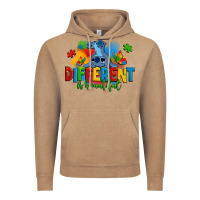 Vintage Coffee different is beautiful autism stitch Vintage Hoodie - Zillion Design Studio