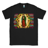 Black serape our lady of guadalupe Classic Tee - JahusDesignShop