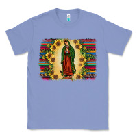 Colony Blue serape our lady of guadalupe Classic Tee - JahusDesignShop