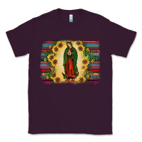 Plum serape our lady of guadalupe Classic Tee - JahusDesignShop