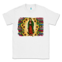 White serape our lady of guadalupe Classic Tee - JahusDesignShop