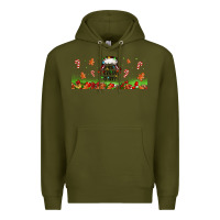 Army Green you serious clark Premium Hoodie - Jasminsmagicworld