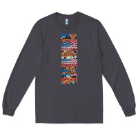 Smoke usa flag and western patterns  penwraps Long Sleeve Tee - Artiststas
