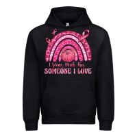 Black i wear pink for someone i love Urban Hoodie - texasbilliewilder