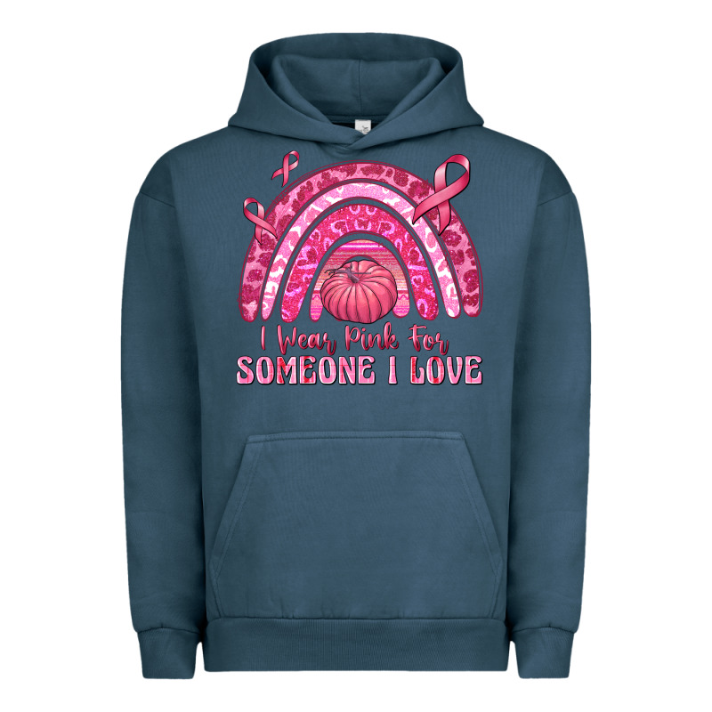 I Wear Pink For Someone I Love Urban Hoodie by texasbilliewilder | Teevron