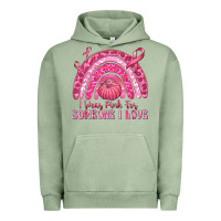 Pigment Oil Green i wear pink for someone i love Urban Hoodie - texasbilliewilder