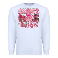 White christmas vibes pink Premium Sweatshirt - MaliasSmallBusiness