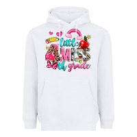 White little miss fourth grade Heavyweight Hoodie - NancyCooperArtShop