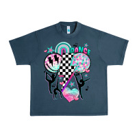Midnight Navy retro dance Urban Heavy Tee - JahusDesignShop