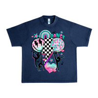 Navy retro dance Urban Heavy Tee - JahusDesignShop
