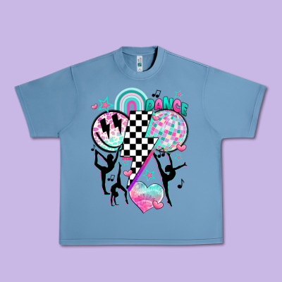 Retro Dance Urban Heavy Tee Designed By Jahusdesignshop