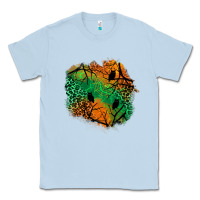 Dusty Blue halloween patch  2 Classic Tee - BundleAndBundleShop