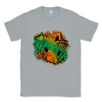 Heather Grey halloween patch  2 Classic Tee - BundleAndBundleShop