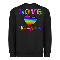 Black love always wins Heavyweight Sweatshirt - HRA Design Shop