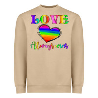 Mushroom love always wins Heavyweight Sweatshirt - HRA Design Shop