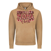 Vintage Camel glitter and dirt mama of both girls Vintage Hoodie - Zillion Design Studio