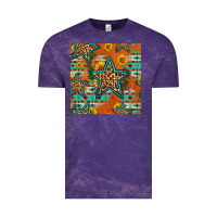 Cloud Purple western stars seamless pattern Vintage Tee - HRA Design Shop